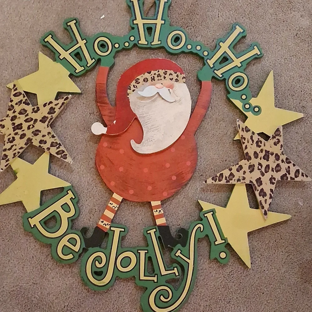 Wooden wreath